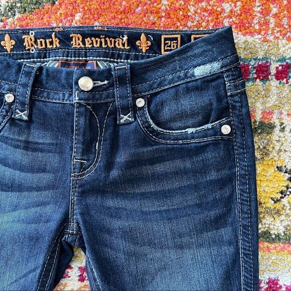 Rock Revival Klarry Rhinestone Bootcut Jeans - Picture 5 of 14